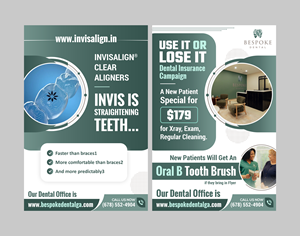 Flyer-Design von Creations Box 2015 für Bespoke Dental | Design: #36282345