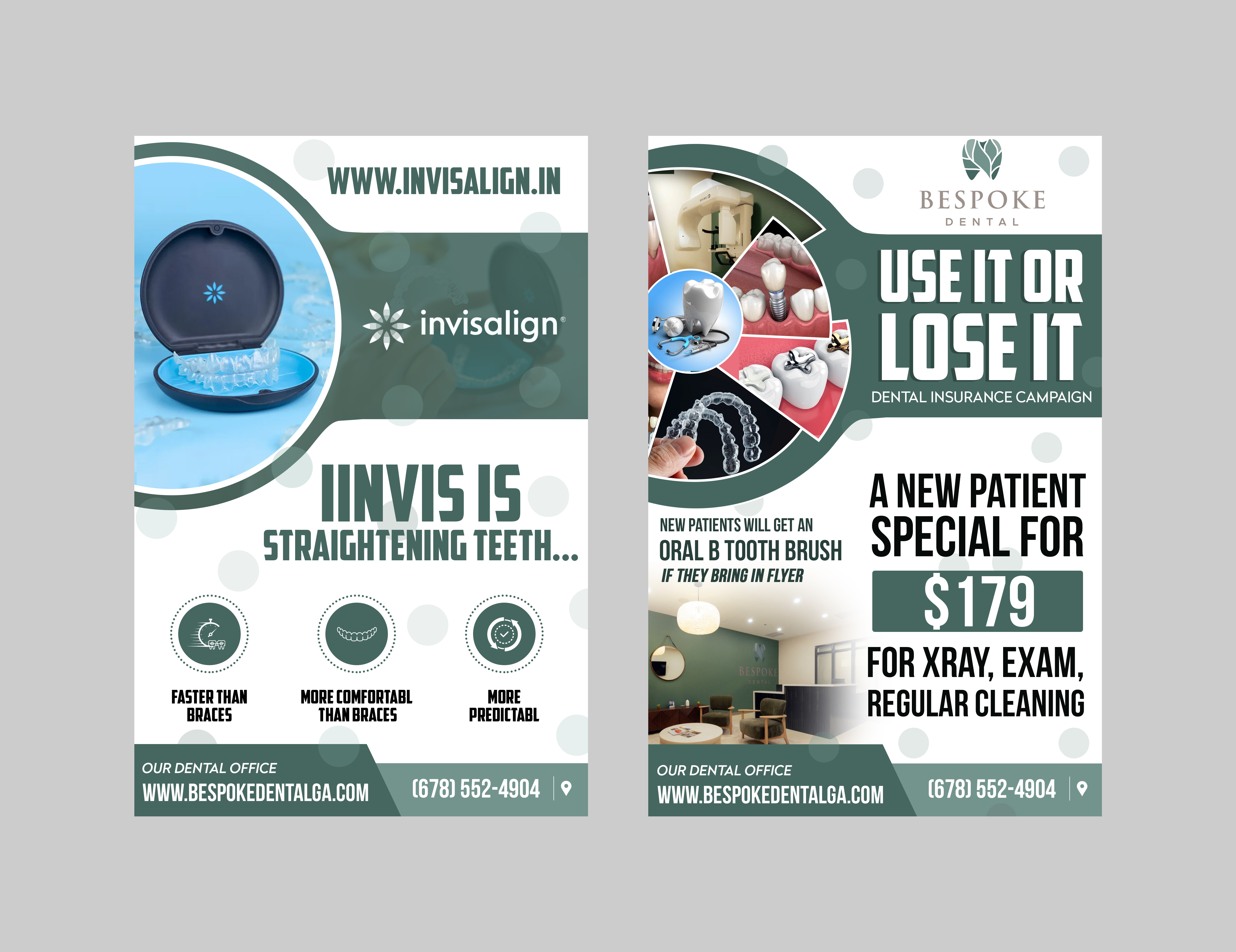 Flyer-Design von Creations Box 2015 für Bespoke Dental | Design #36282619