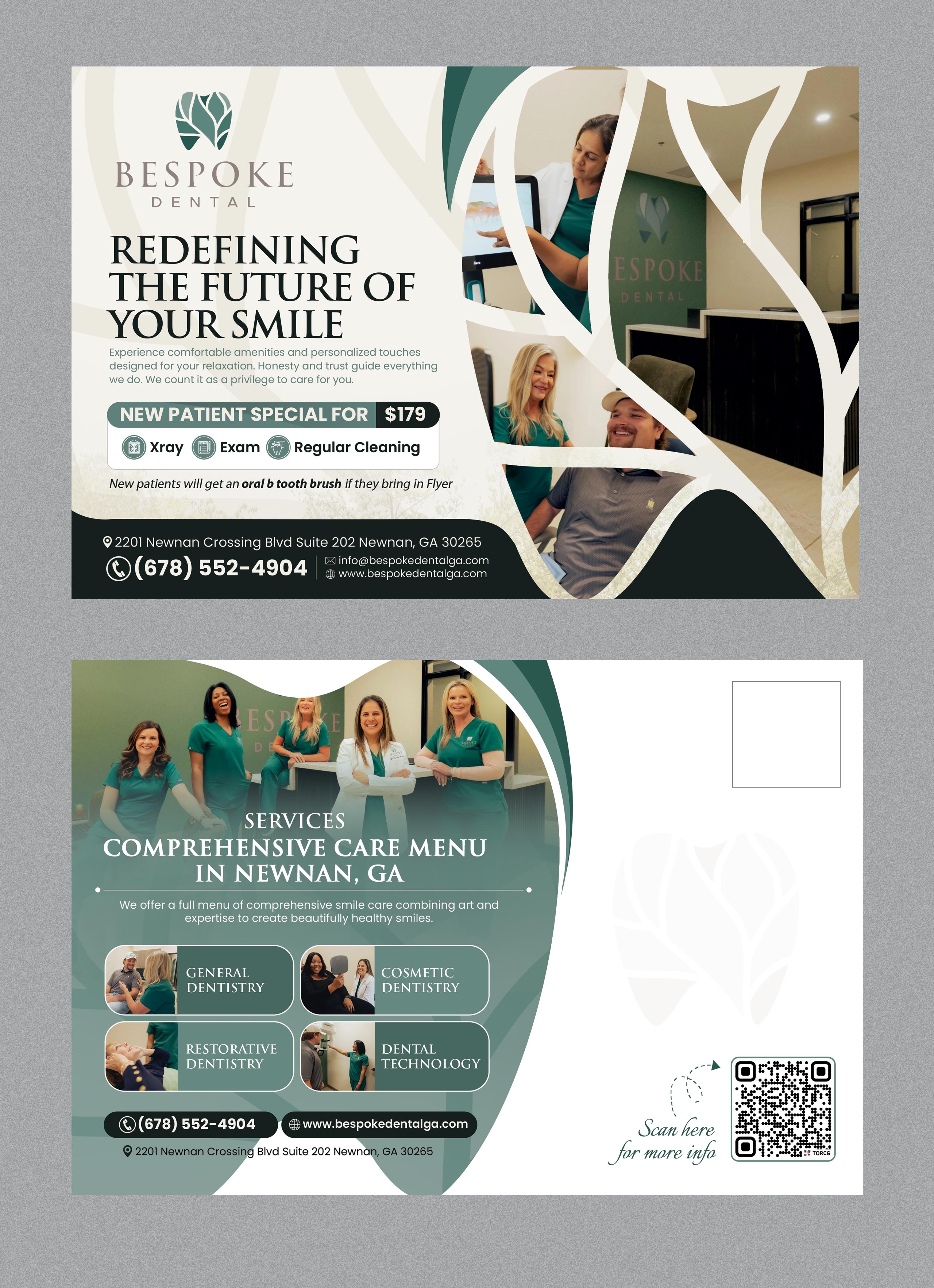 Flyer-Design von Stan$oul für Bespoke Dental | Design #36282277