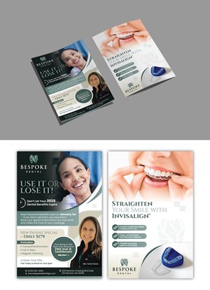 Flyer Design by Impressive Designs for Bespoke Dental | Design #36282500