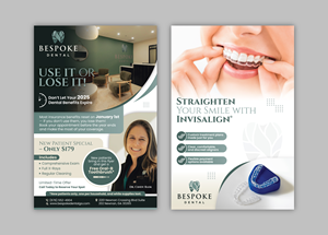Flyer-Design von Impressive Designs für Bespoke Dental | Design: #36296843