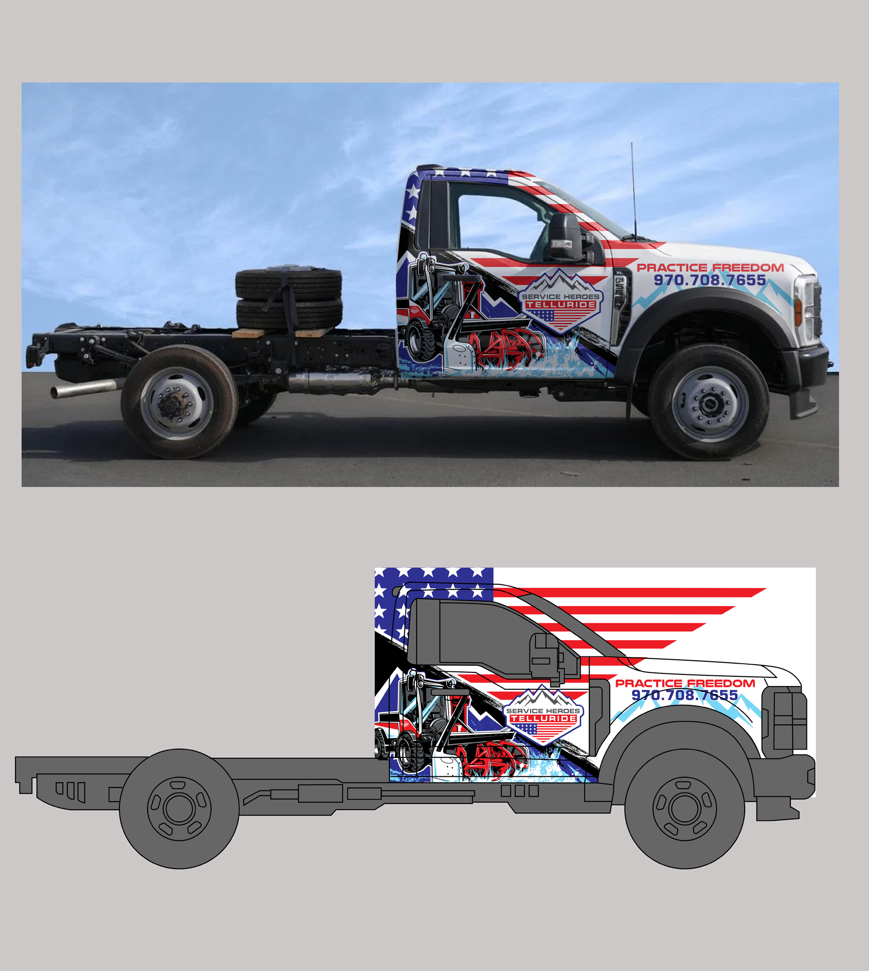 Diseño de Rotulación de Vehículo por icirotrisna para este proyecto | Diseño #36395365