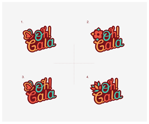 Logo-Design von Frontino graphic studio für Oh! Gala | Design: #3130608