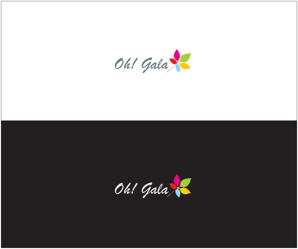 Logo Design by bijuak for Oh! Gala | Design #3126809