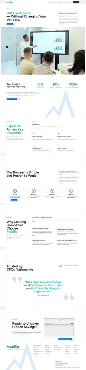 Diseño Web por Taufik H para este proyecto | Diseño #36319850