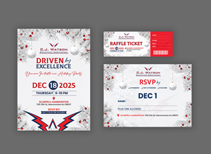 Invitation Design by debdesign for CJ Watson Electrical Contractor | Design: #36315752
