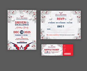 Invitation Design by debdesign for CJ Watson Electrical Contractor | Design: #36318377