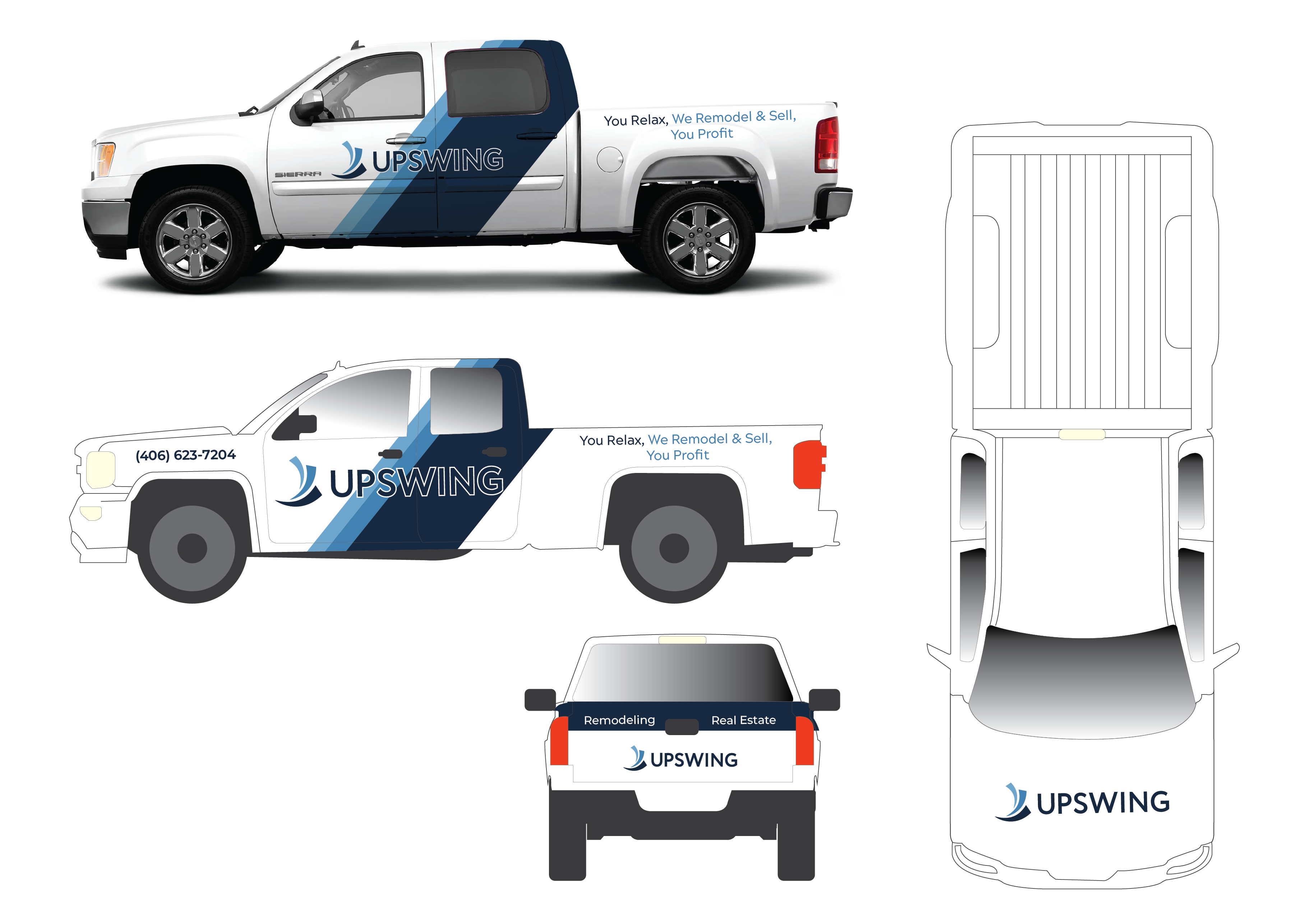 Diseño de Rotulación de Vehículo por GMWIRE para este proyecto | Diseño #36297784