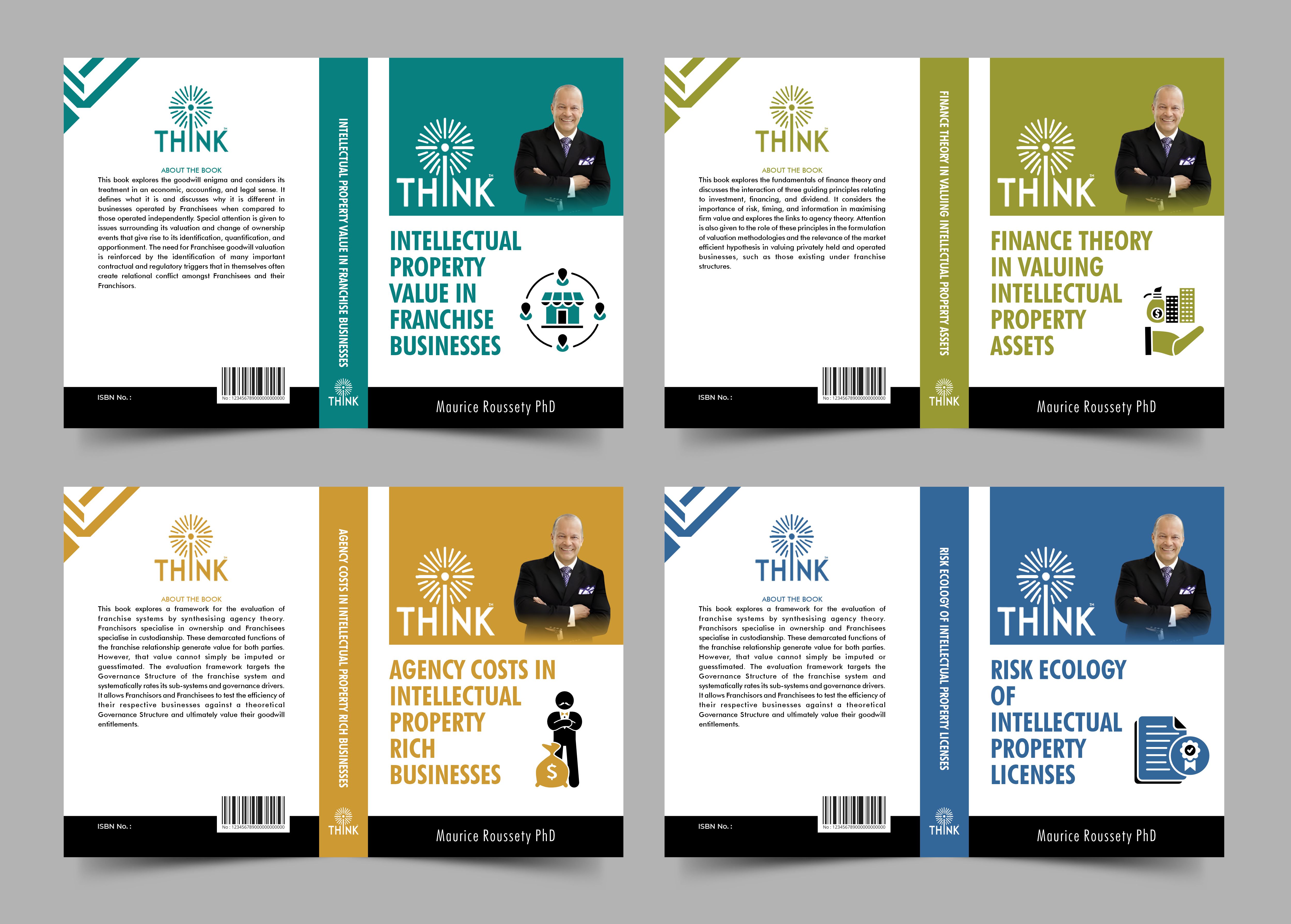 Book Cover Design by Rajneesha for ThinkIP | Design #36291151