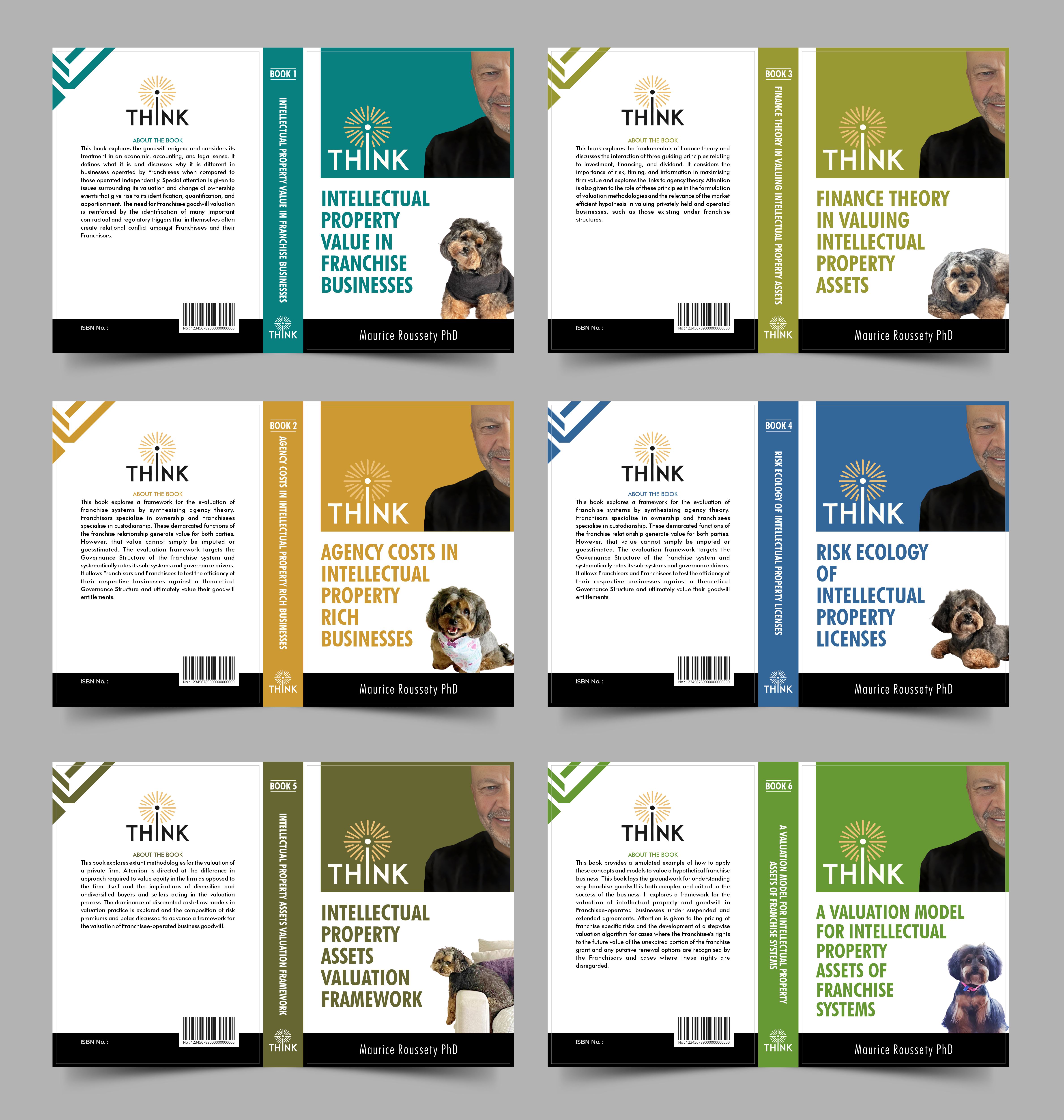 Book Cover Design by Rajneesha for ThinkIP | Design #36304082