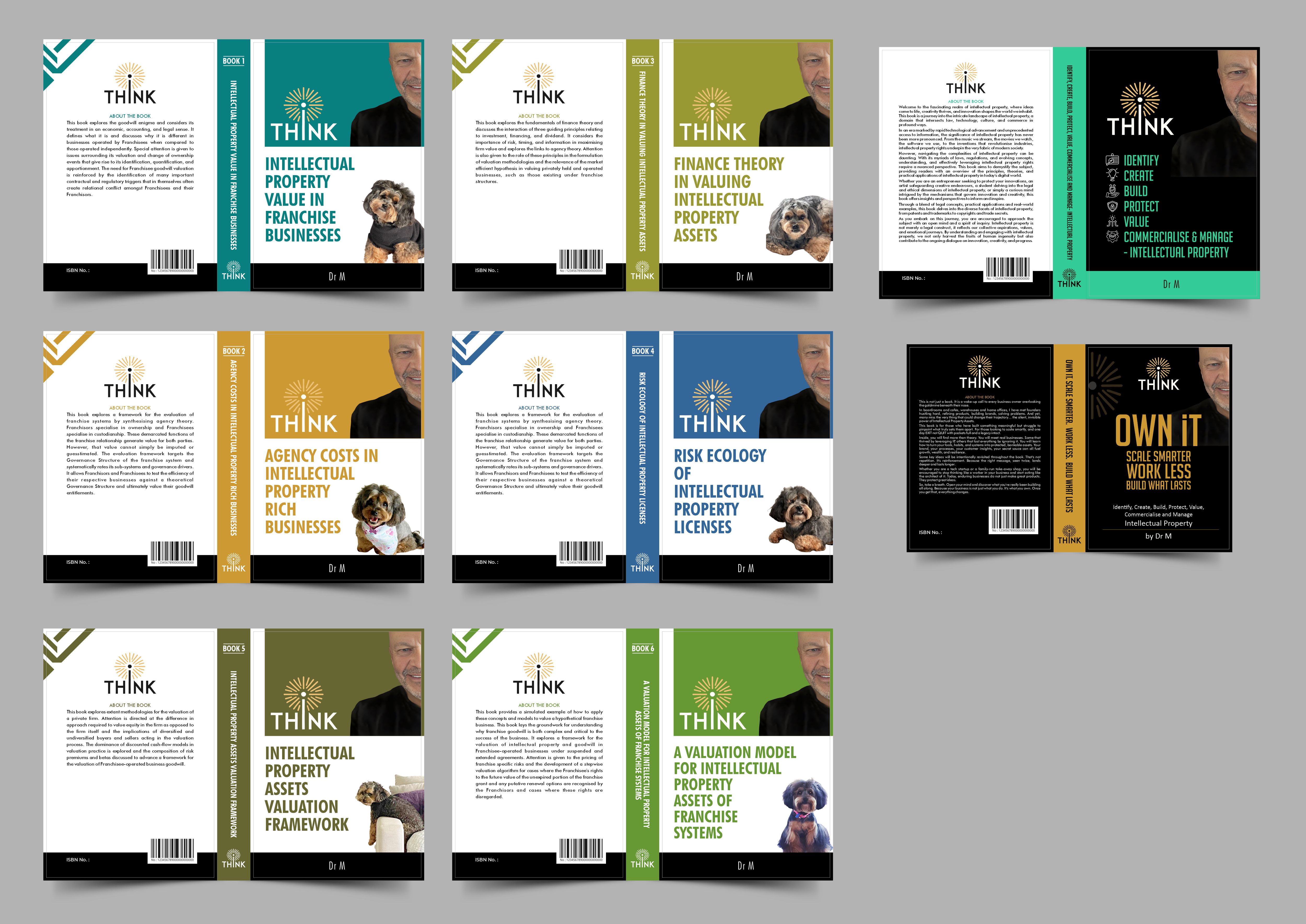 Book Cover Design by Rajneesha for ThinkIP | Design #36344828