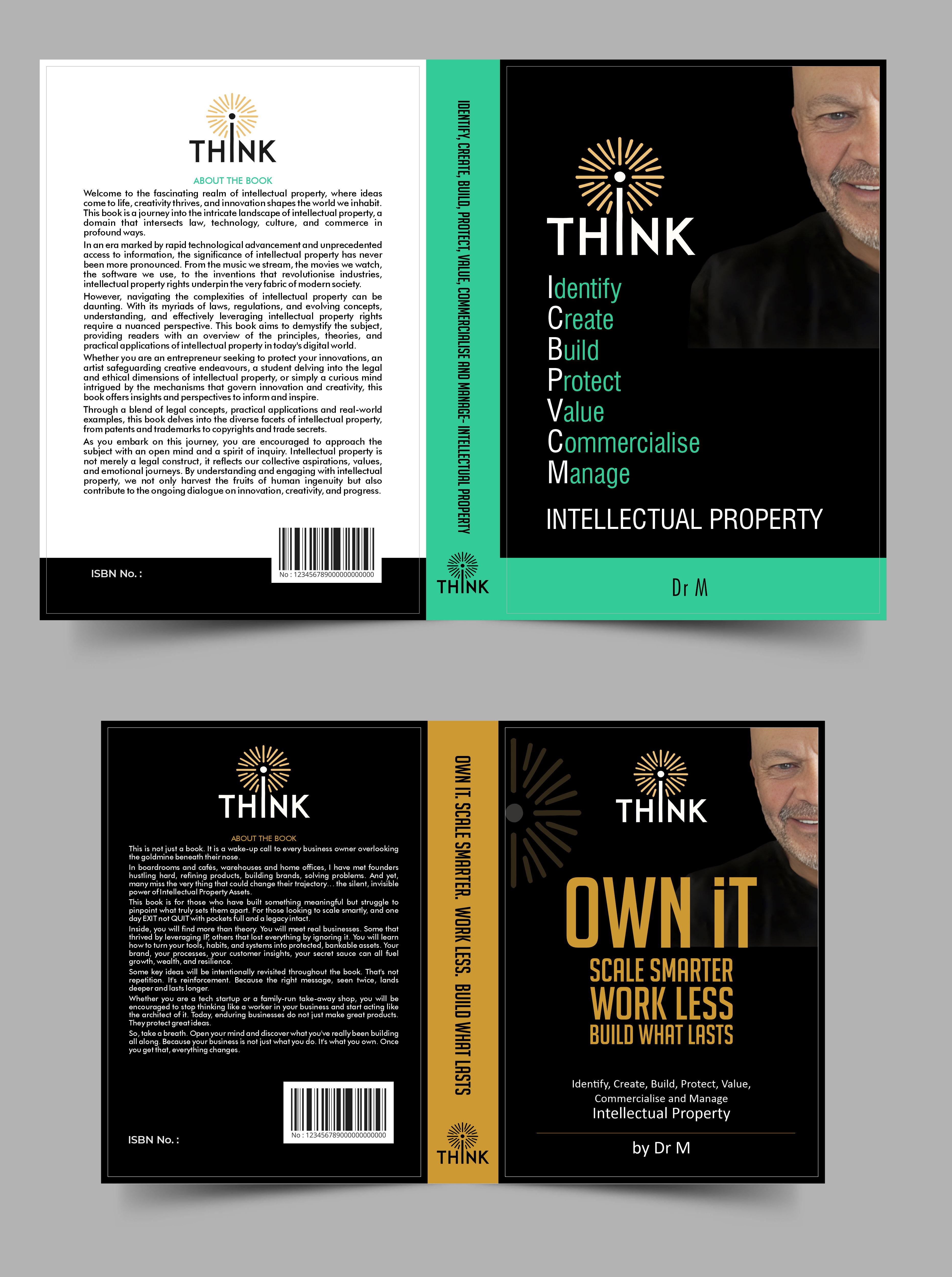 Buchumschlag Design von Rajneesha für ThinkIP | Design #36345104