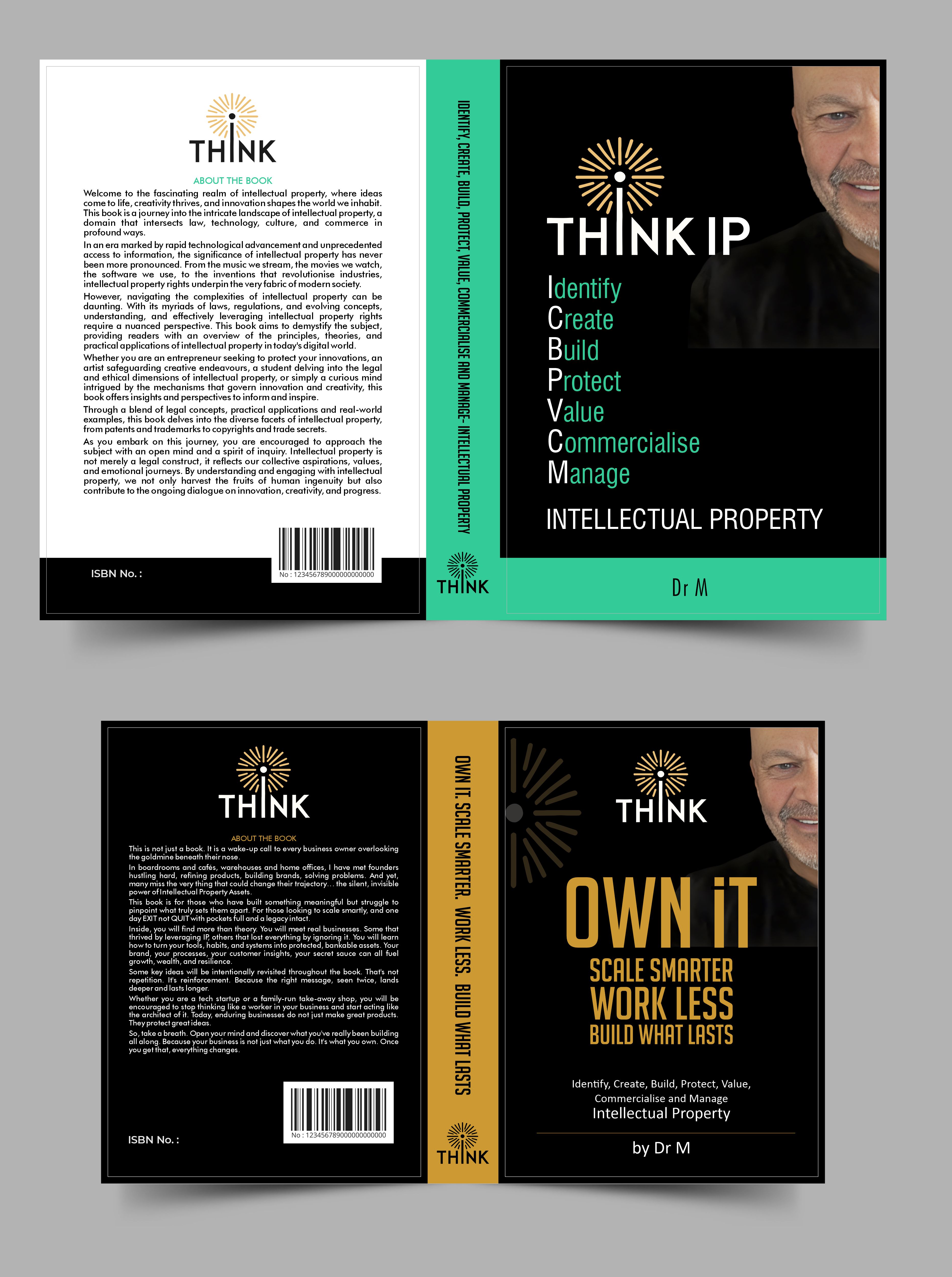 Book Cover Design by Rajneesha for ThinkIP | Design #36345259
