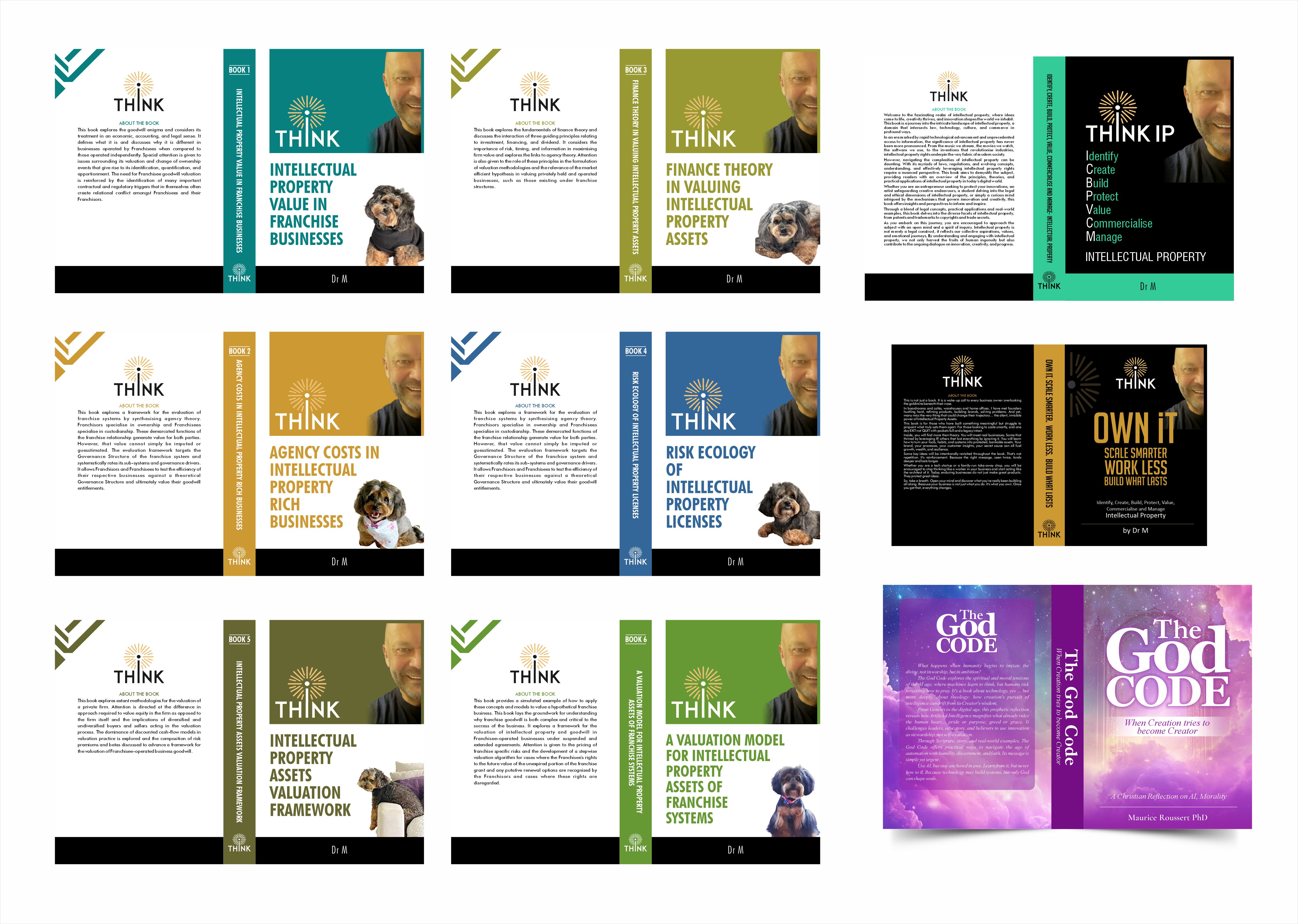 Book Cover Design by Rajneesha for ThinkIP | Design #36433619