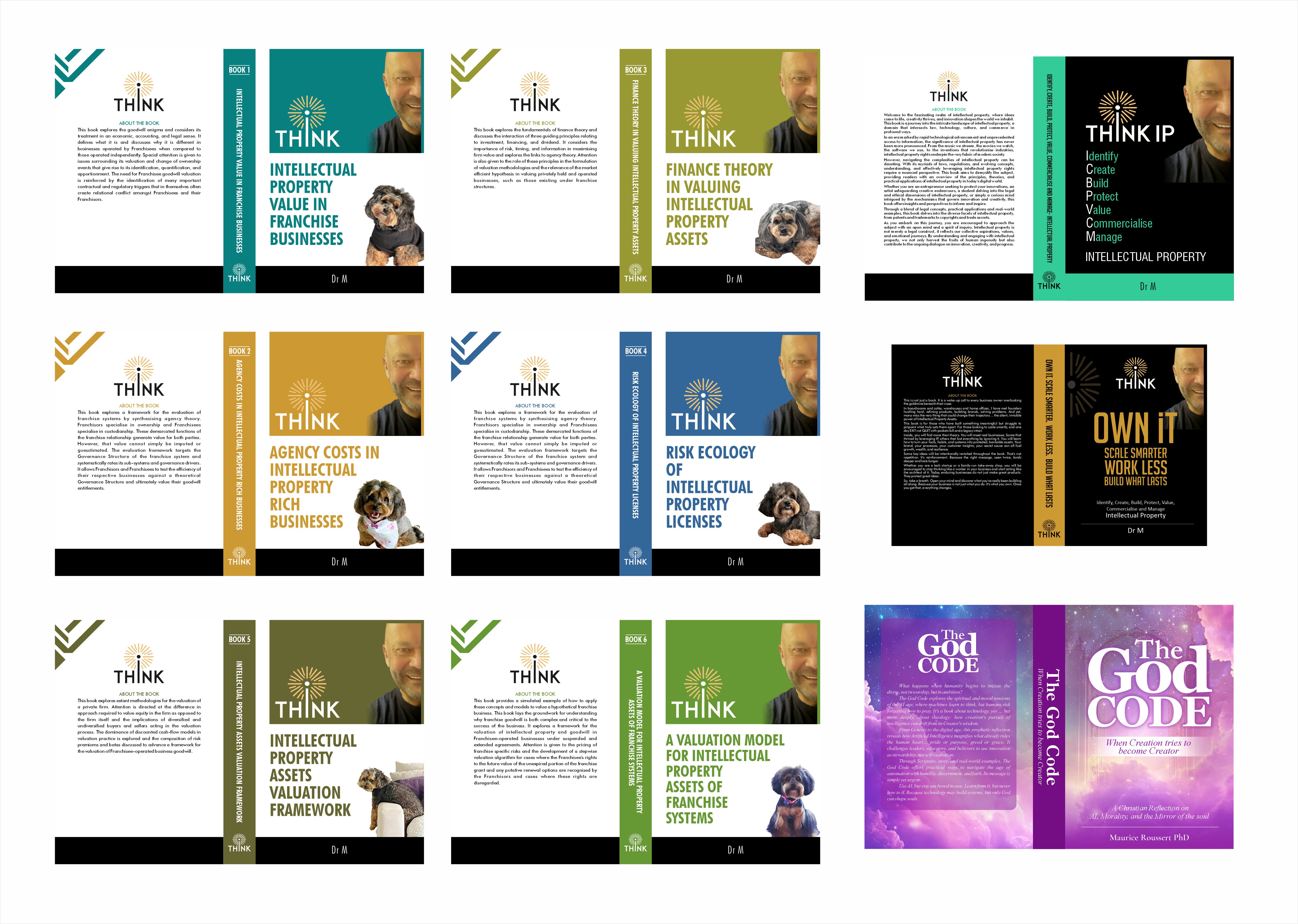 Book Cover Design by Rajneesha for ThinkIP | Design #36444859