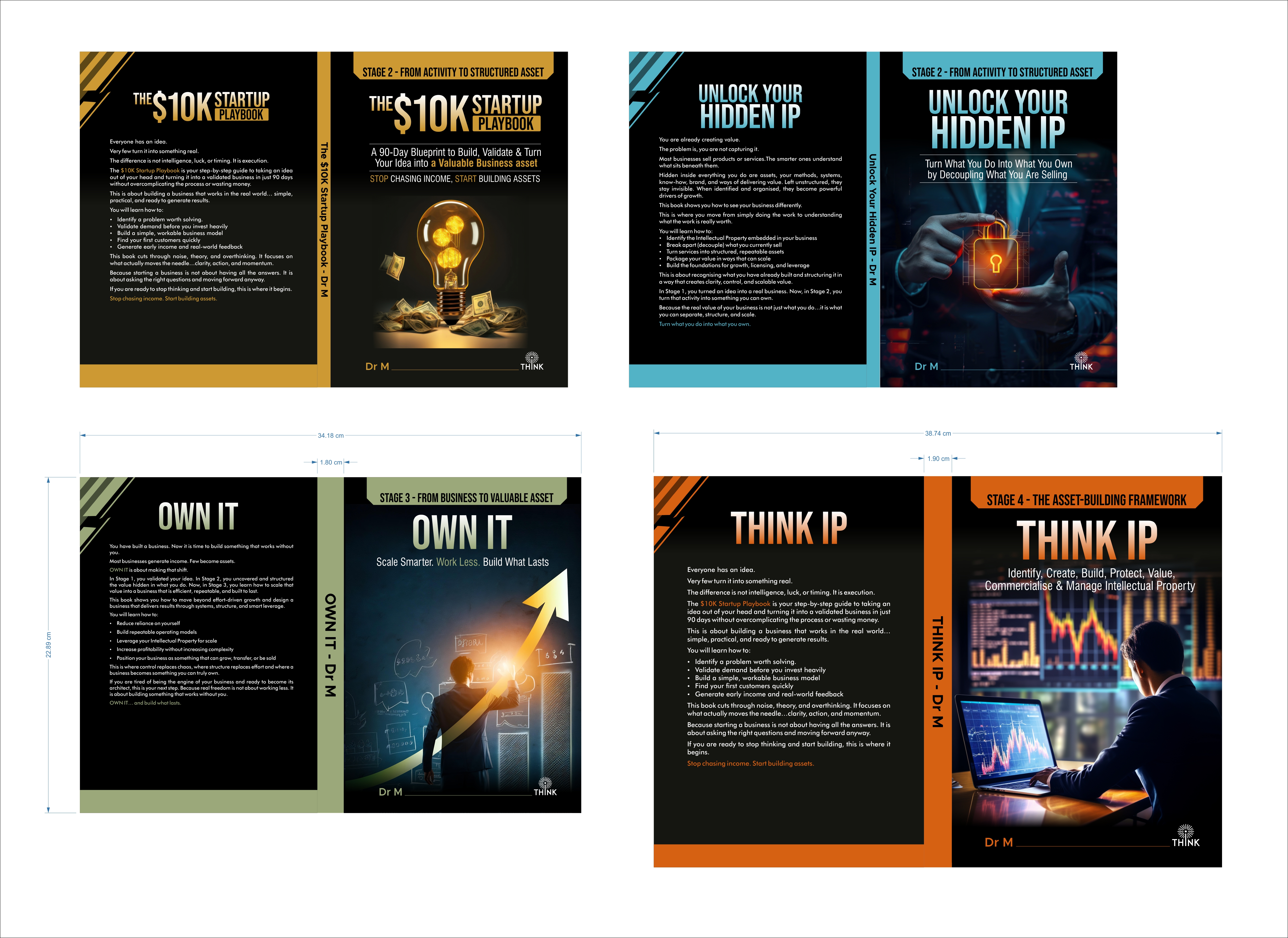 Book Cover Design by Rajneesha for ThinkIP | Design #37073913