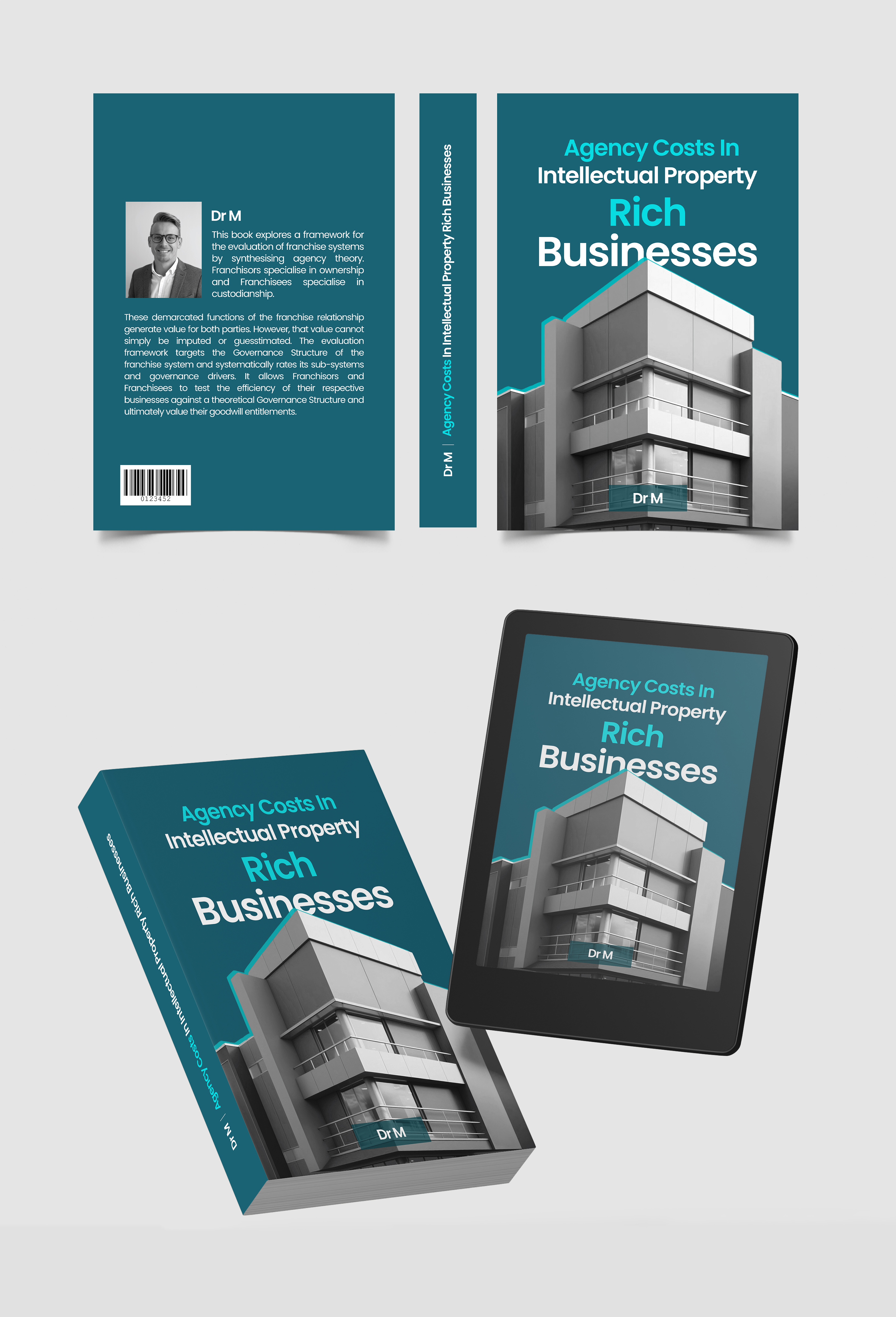 Book Cover Design by Graphic Guy for ThinkIP | Design #36299505