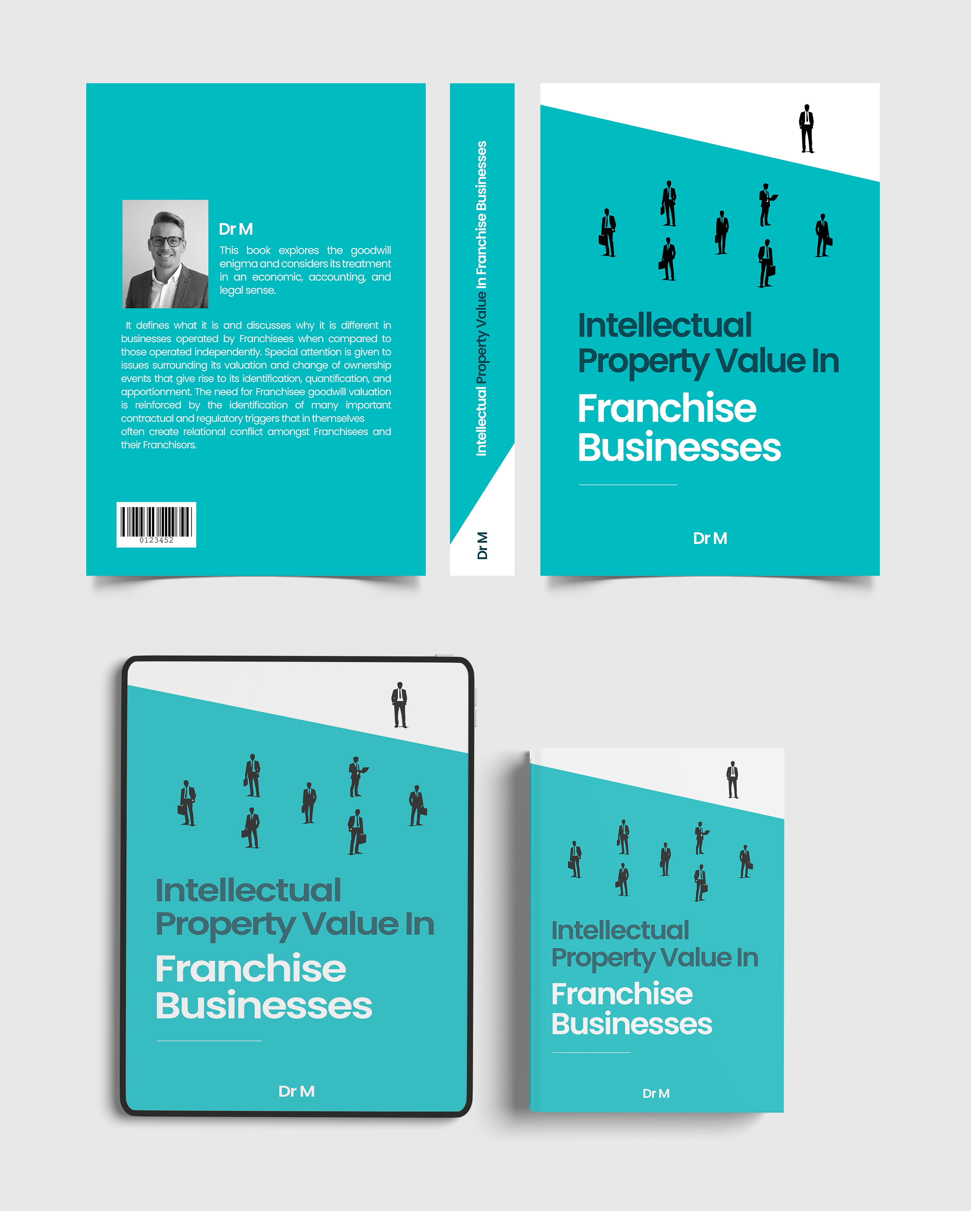 Book Cover Design by Graphic Guy for ThinkIP | Design #36299506