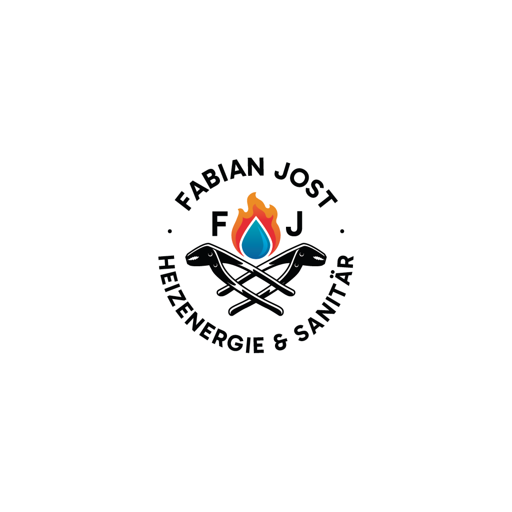 Logo Design by Jerwin Intac for FJ  Heizenergie und Sanitäre Anlagen  | Design #36323084