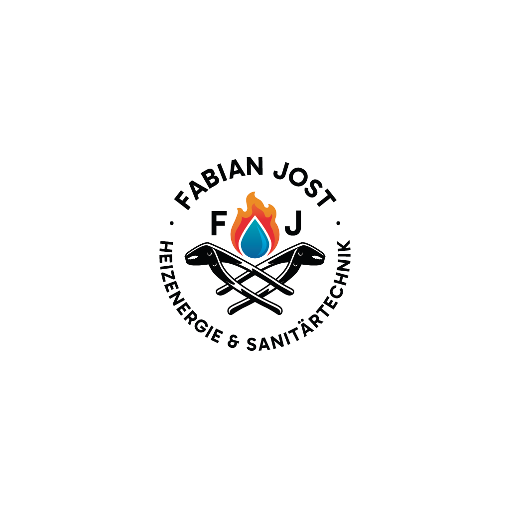 Logo Design by Jerwin Intac for FJ  Heizenergie und Sanitäre Anlagen  | Design: #36357994
