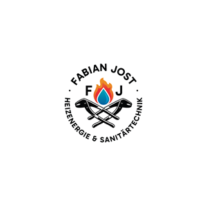 Logo Design by Jerwin Intac for FJ  Heizenergie und Sanitäre Anlagen  | Design: #36357994