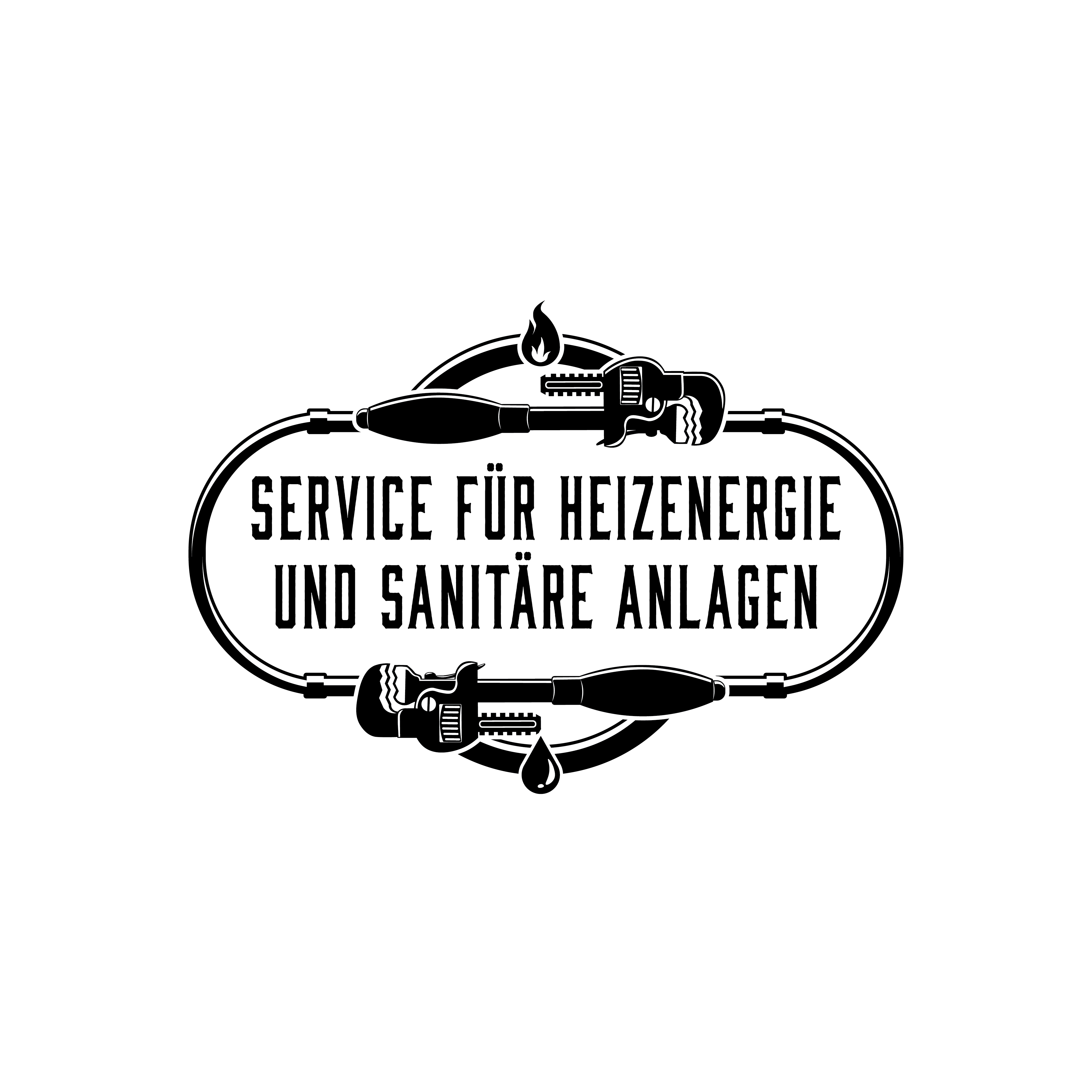 Logo Design by Bimo Designs for FJ  Heizenergie und Sanitäre Anlagen  | Design #36298854