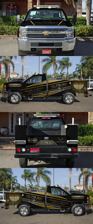 Car Wrap Design by ANGGI MAULANA PRAKOSO for Prime Garage Doors and Openers | Design: #36294068