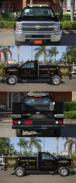 Car Wrap Design by ANGGI MAULANA PRAKOSO for Prime Garage Doors and Openers | Design: #36295824