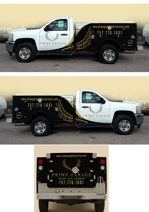 Car Wrap Design by Martin Prihatna for Prime Garage Doors and Openers | Design: #36292710