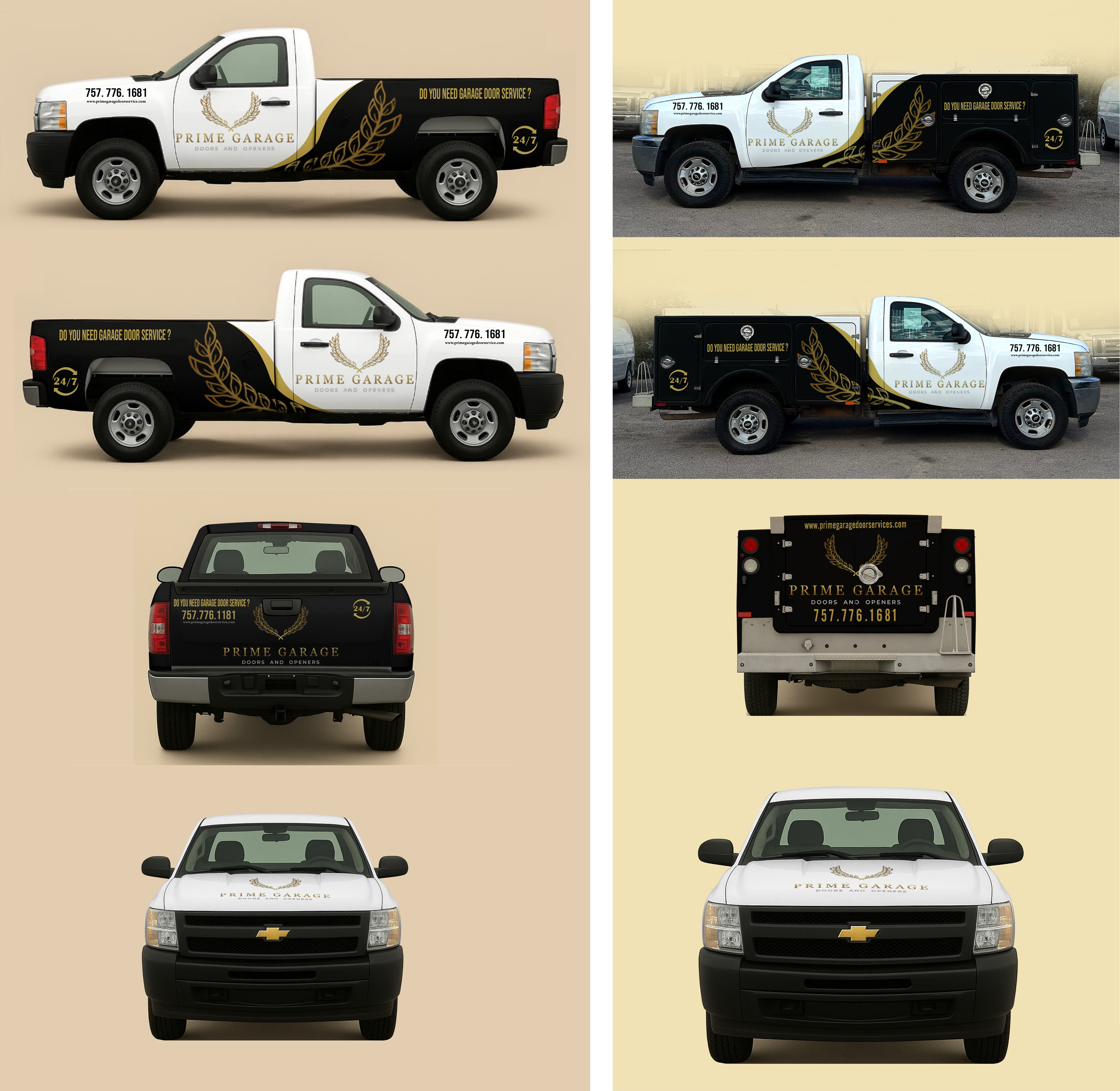 Car Wrap Design by Martin Prihatna for Prime Garage Doors and Openers | Design #36293473