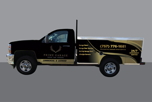Car Wrap Design by GMWIRE for Prime Garage Doors and Openers | Design: #36297215