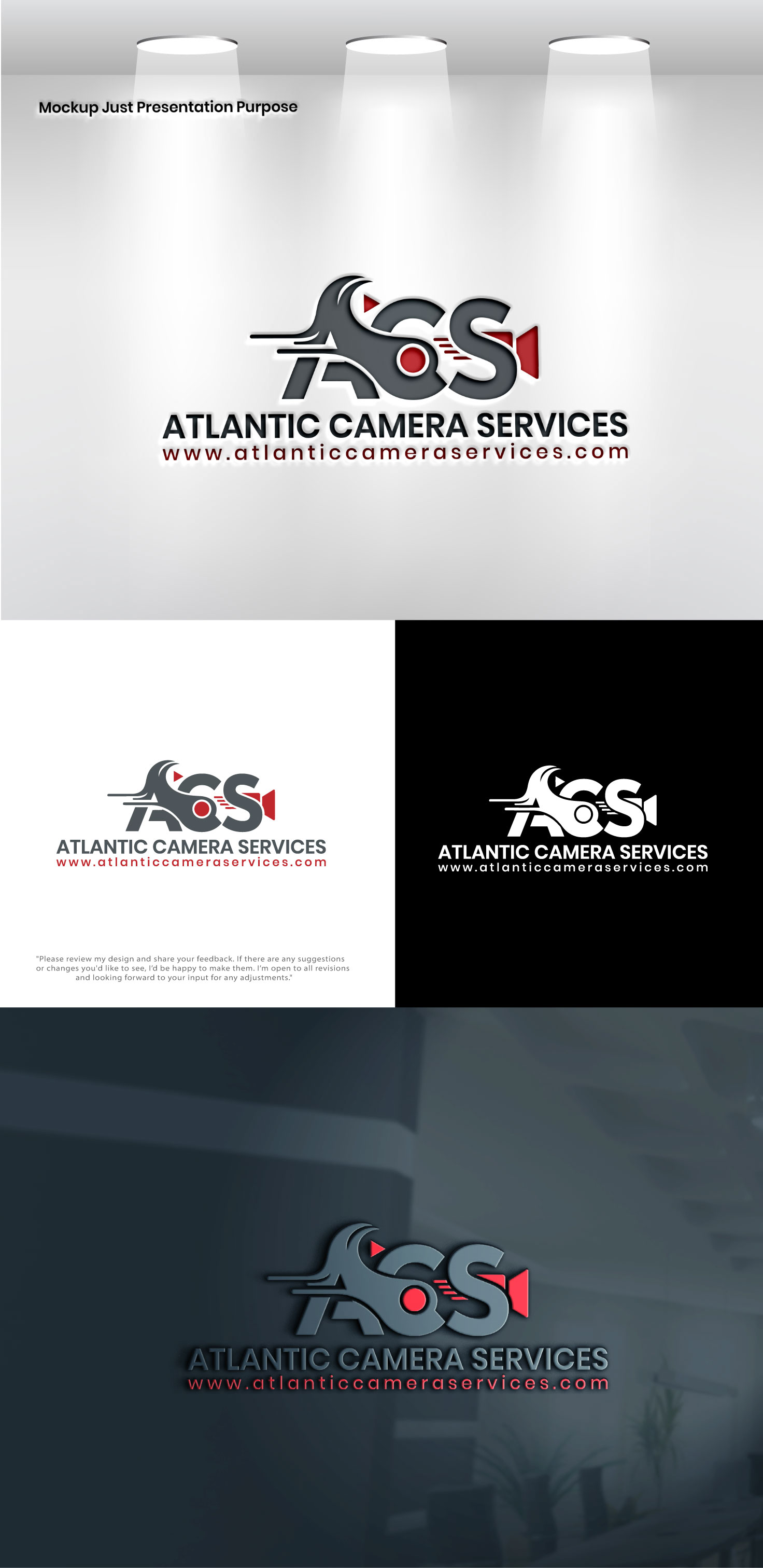 Diseño de Logo por VectorForge para Atlantic Camera Services Limited | Diseño #36300791