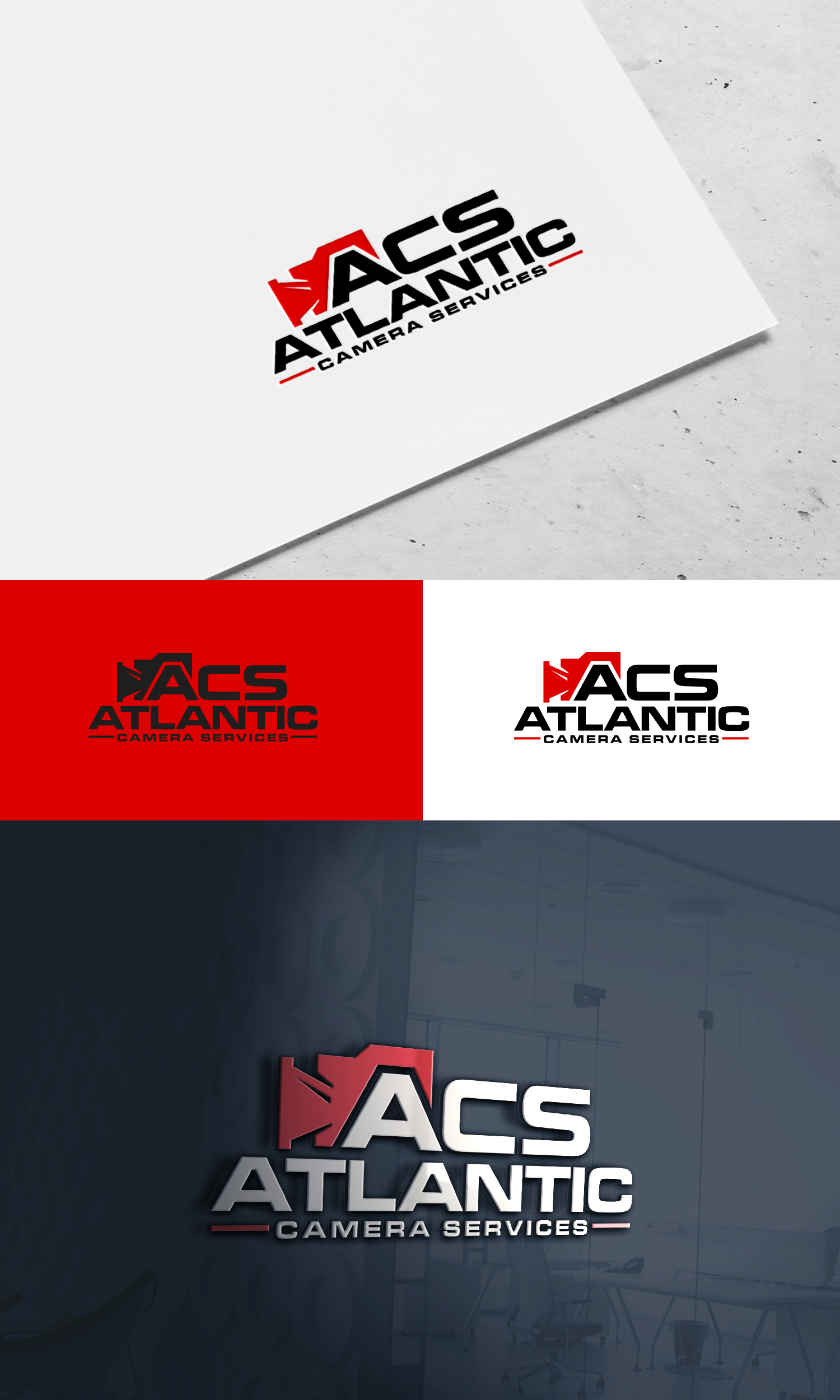 Logo-Design von Ahsan Designs für Atlantic Camera Services Limited | Design #36290490
