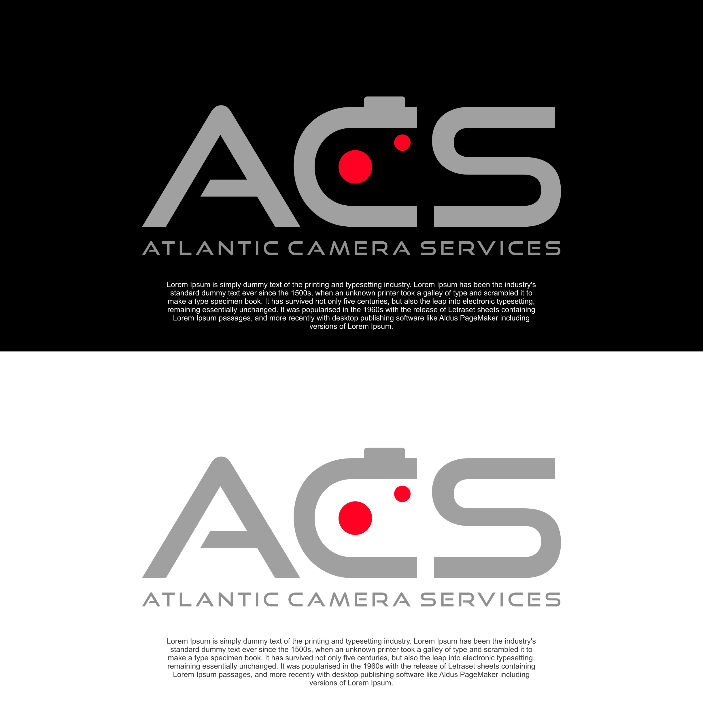 Diseño de Logo por diego costa para Atlantic Camera Services Limited | Diseño #36290727