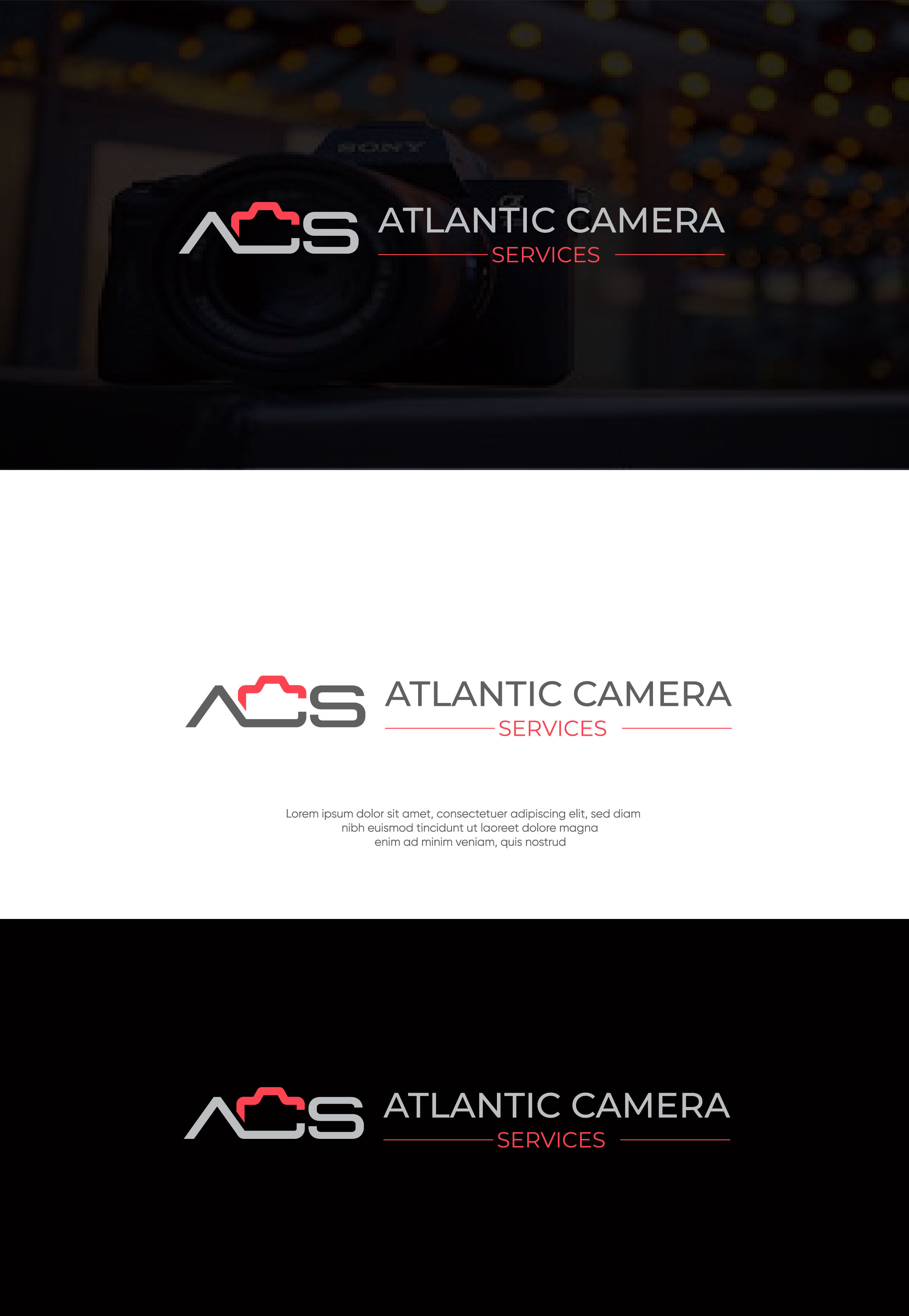 Diseño de Logo por Md. Fariduzzaman para Atlantic Camera Services Limited | Diseño #36297037