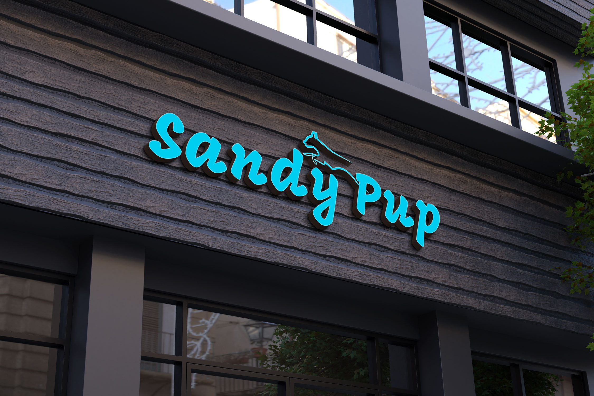 Logo-Design von Kavth für Sandy Pup | Design #36323392