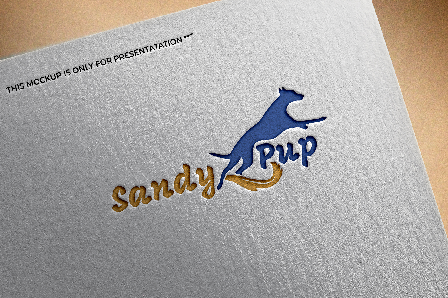 Logo Design by Widi Nalendra for Sandy Pup | Design #36292721