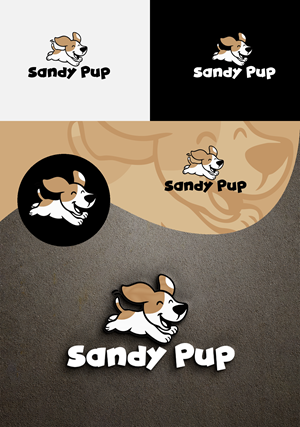 Logo Design by END™ for Sandy Pup | Design: #36328149