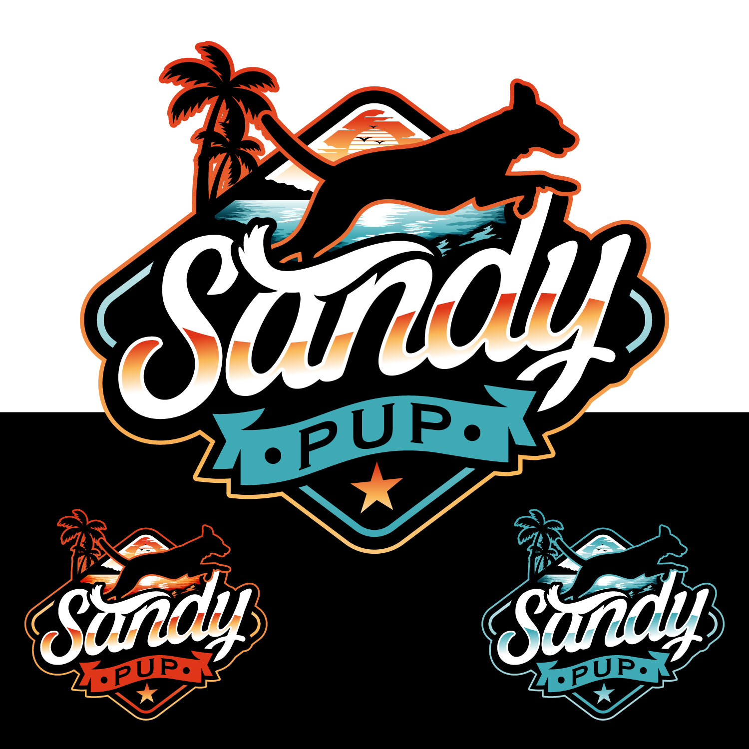 Logo Design by Suvendu.S for Sandy Pup | Design #36328642