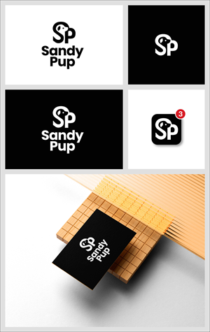 Logo Design by Ha.Connick for Sandy Pup | Design: #36305014
