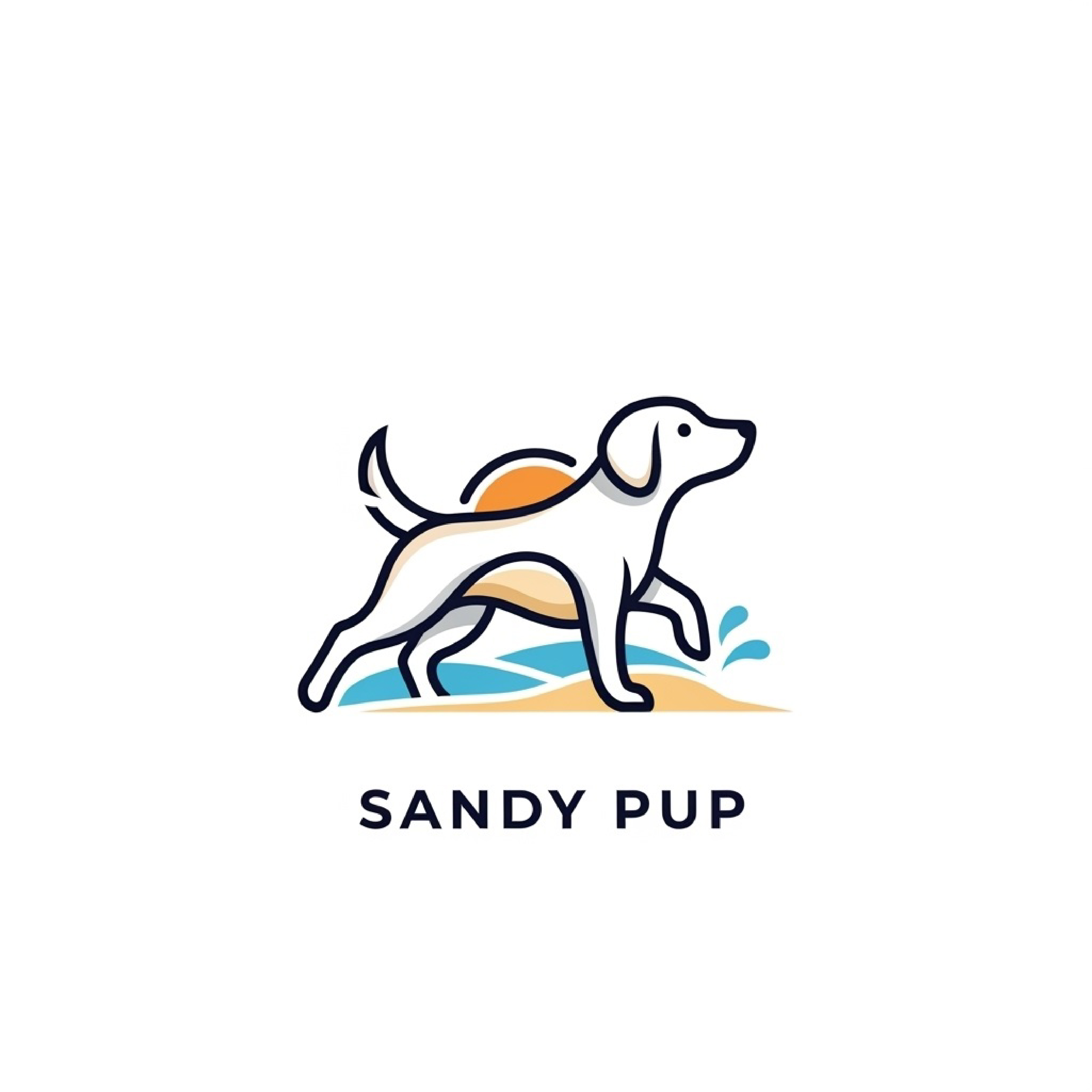 Logo Design by Jaye95 for Sandy Pup | Design #36331032