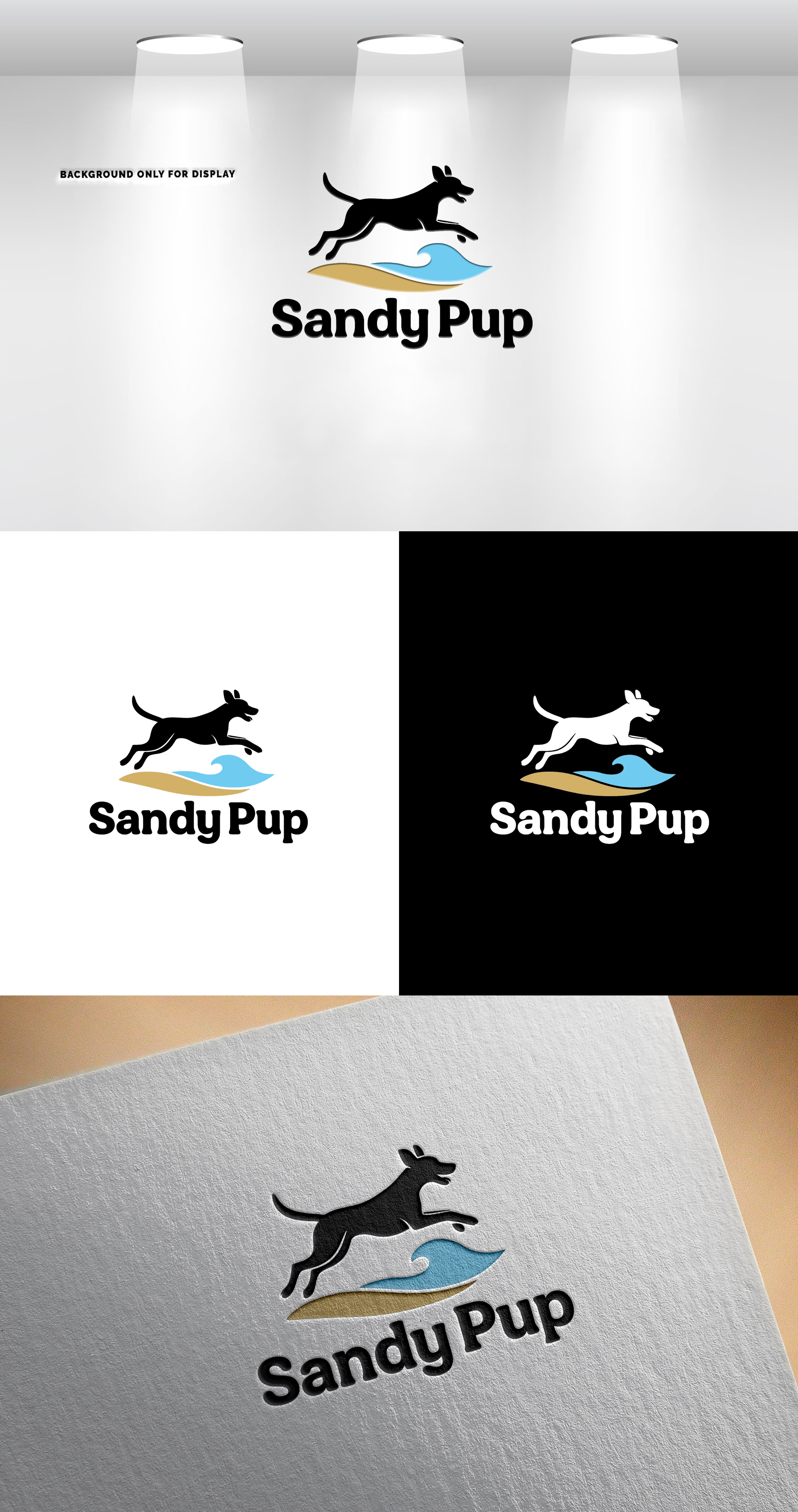 Logo-Design von Rahmina für Sandy Pup | Design #36292542
