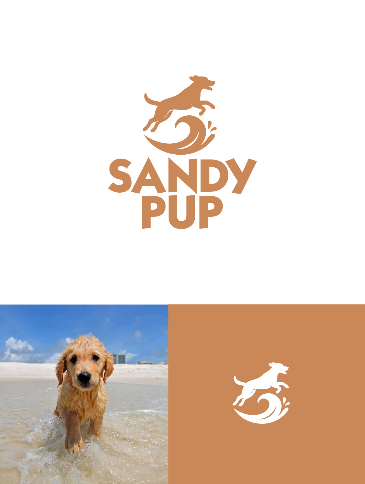 Logo-Design von apik. für Sandy Pup | Design #36292941