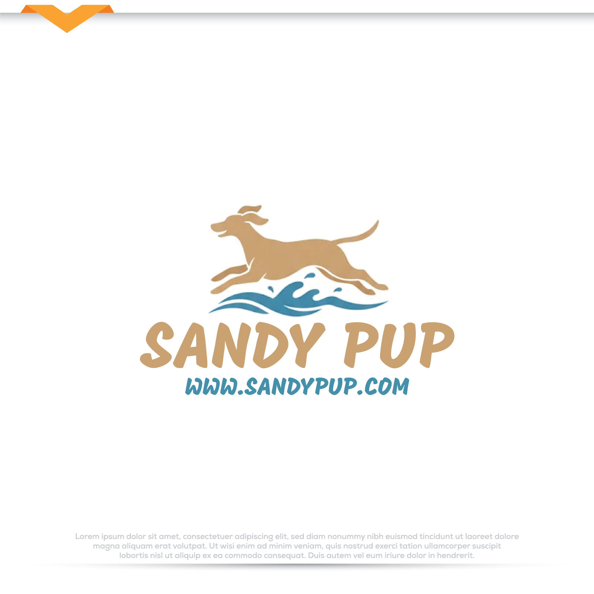 Diseño de Logo por Pilot_DesignR™ para Sandy Pup | Diseño #36295666