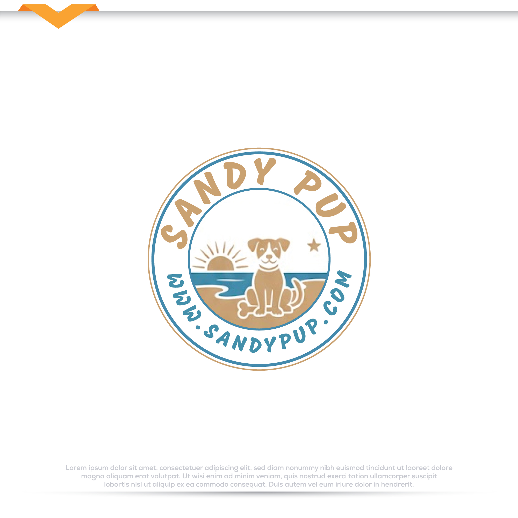 Logo-Design von Pilot_DesignR™ für Sandy Pup | Design #36295668
