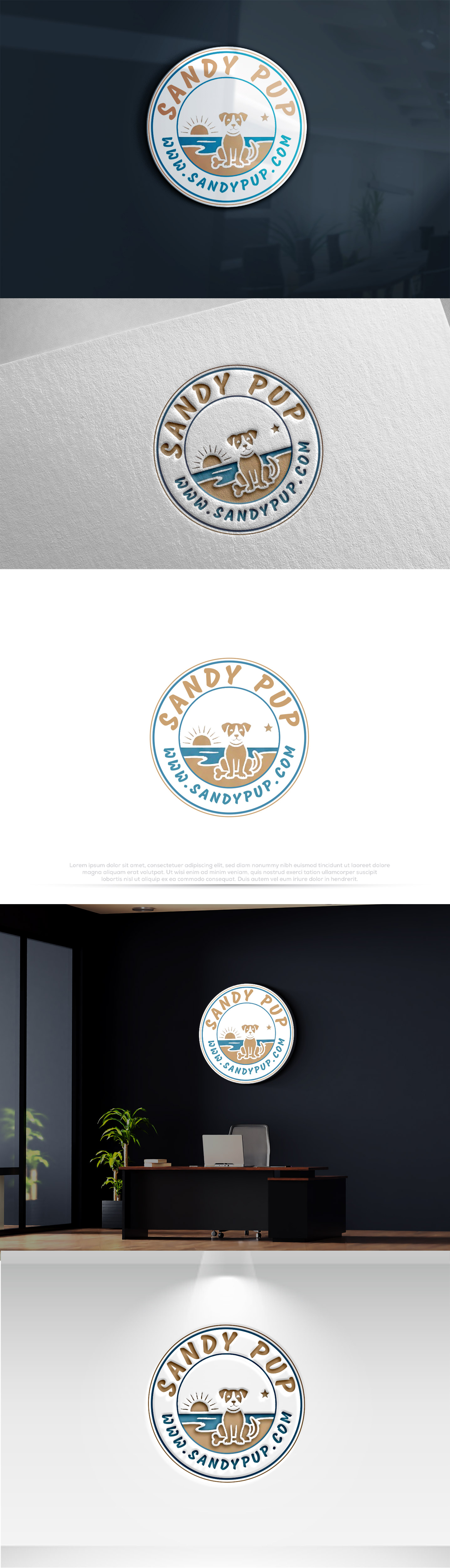 Logo-Design von Pilot_DesignR™ für Sandy Pup | Design #36295669