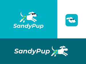 Logo Design by Emjey Design for Sandy Pup | Design: #36300464
