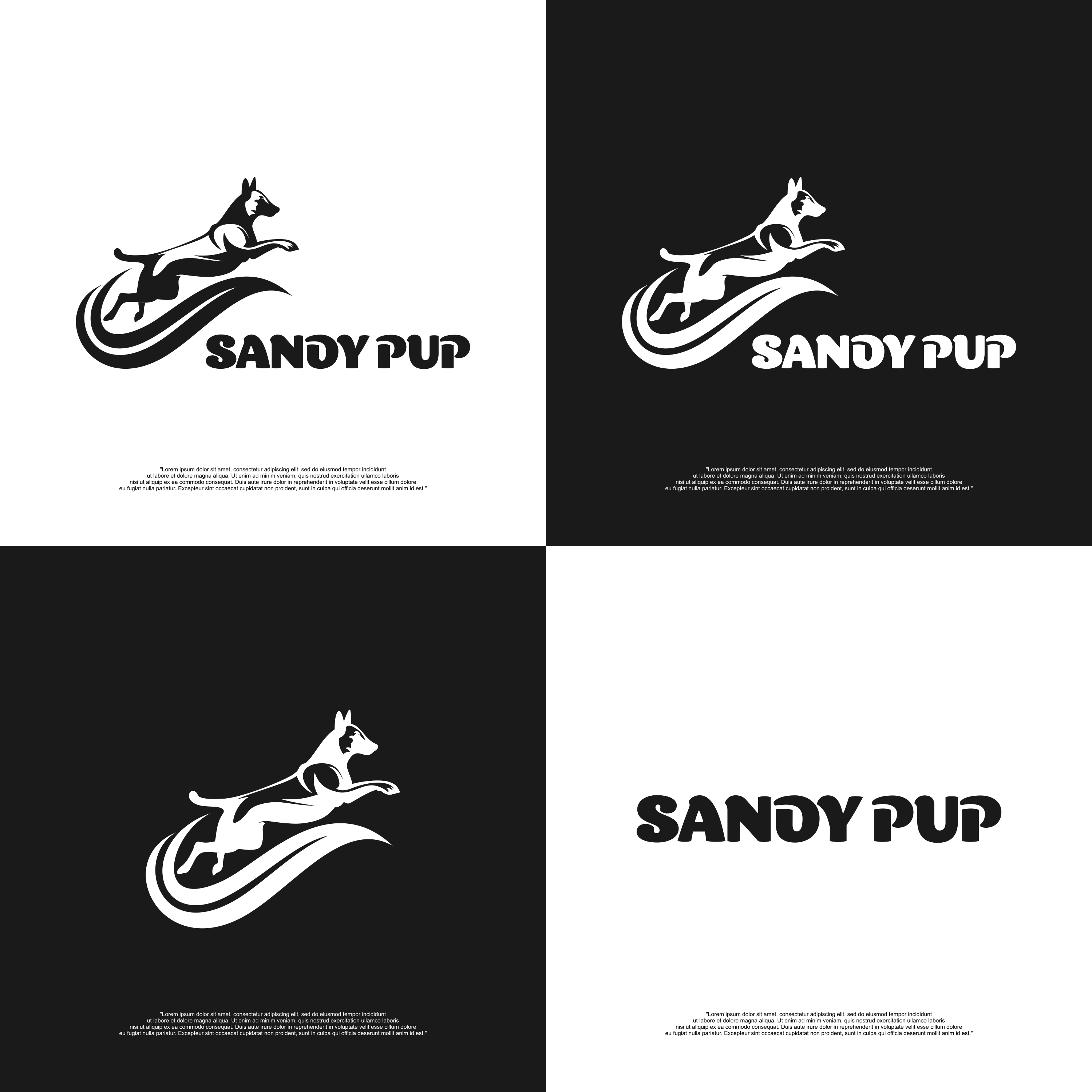 Logo Design by arillingga for Sandy Pup | Design #36296557