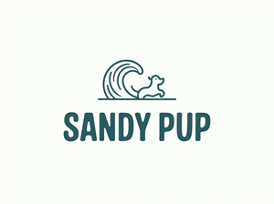 Logo Design by Mukuuu for Sandy Pup | Design: #36296577