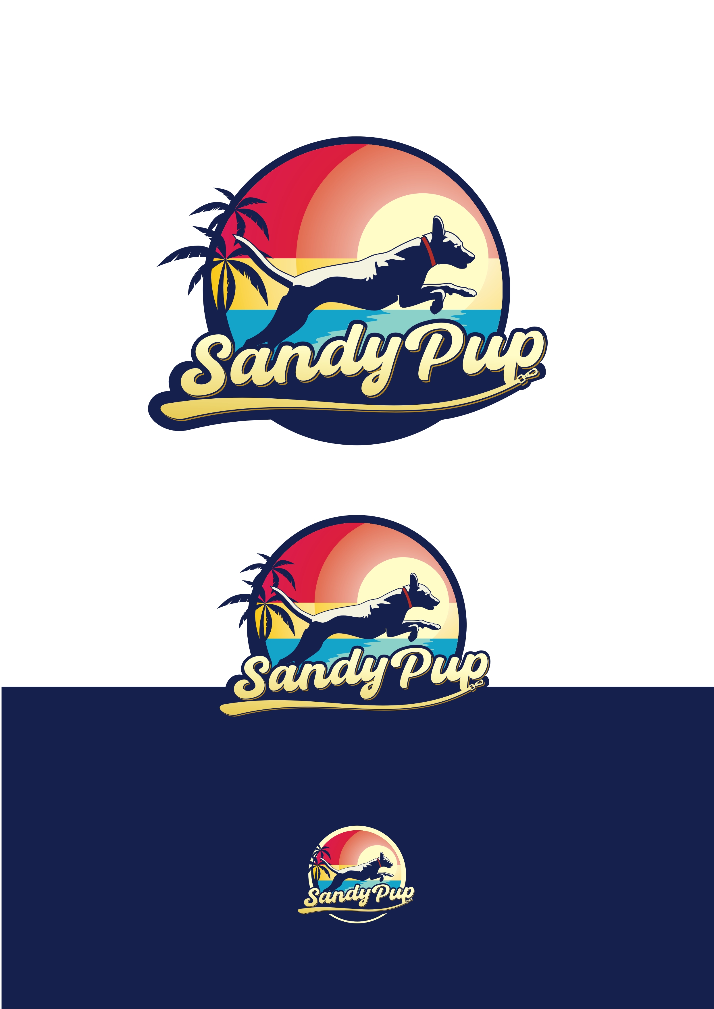 Logo-Design von KAPITOSHKA für Sandy Pup | Design #36292531
